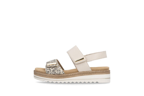 Dámske sandále Remonte D0Q59-60 béžová