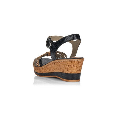 Dámske sandále Remonte D4761-02 čierne