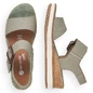 Dámske sandále Remonte D6453-52 zelená