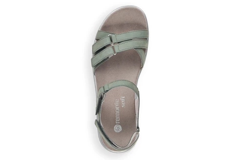 Dámske sandále Remonte D7751-52 zelená