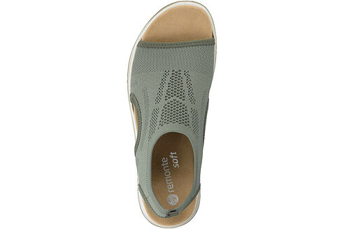 Dámske sandále Remonte R2955-54 zelená