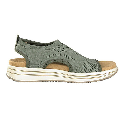 Dámske sandále Remonte R2955-54 zelená