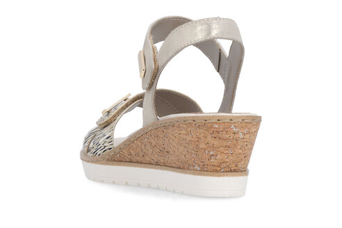 Dámske sandále Remonte R6266-90 béžová