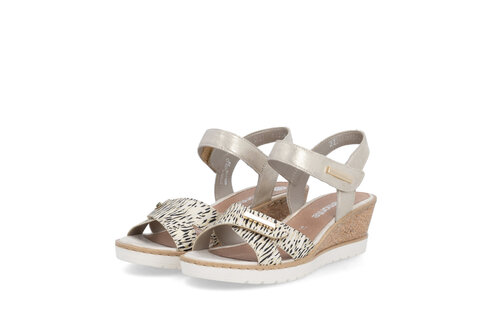 Dámske sandále Remonte R6266-90 béžová