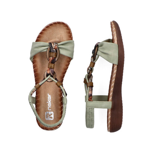 Dámske sandále Remonte V7568-52 zelená