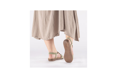 Dámske sandále Remonte V7568-52 zelená