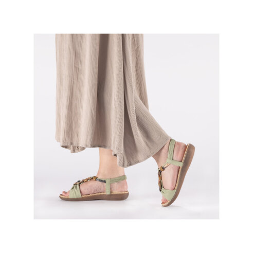 Dámske sandále Remonte V7568-52 zelená