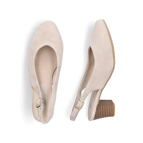 Dámske sandále Rieker 44651-60 béžová