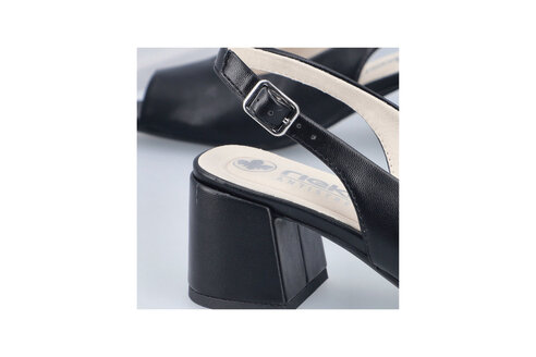 Dámske sandále Rieker 44753-00 čierna