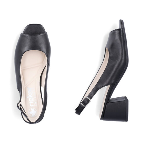 Dámske sandále Rieker 44753-00 čierna