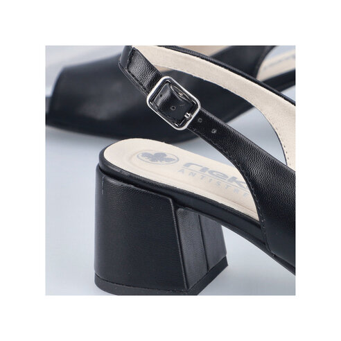 Dámske sandále Rieker 44753-00 čierna