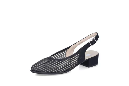 Dámske sandále Rieker 47060-01 čierna