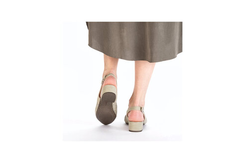 Dámske sandále Rieker 47060-52 zelené