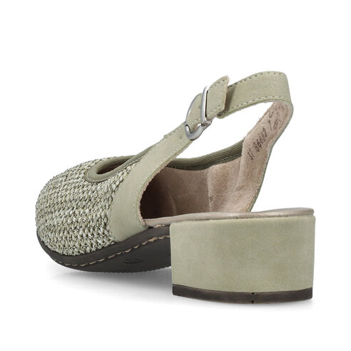 Dámske sandále Rieker 47060-52 zelené