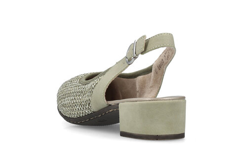 Dámske sandále Rieker 47060-52 zelené