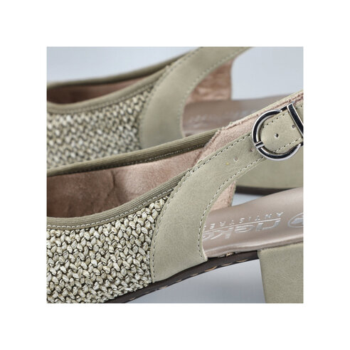 Dámske sandále Rieker 47060-52 zelené