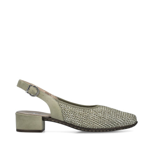 Dámske sandále Rieker 47060-52 zelené