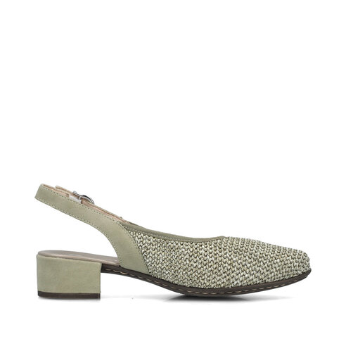 Dámske sandále Rieker 47060-52 zelené