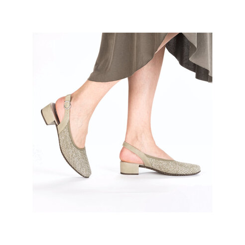 Dámske sandále Rieker 47060-52 zelené