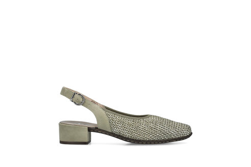 Dámske sandále Rieker 47060-52 zelené