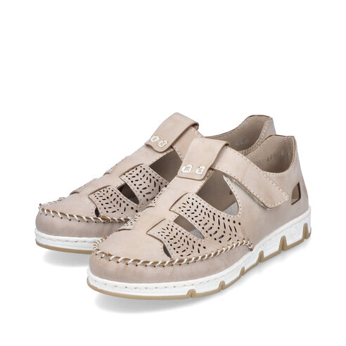 Dámske sandále Rieker 49958-61 béžová