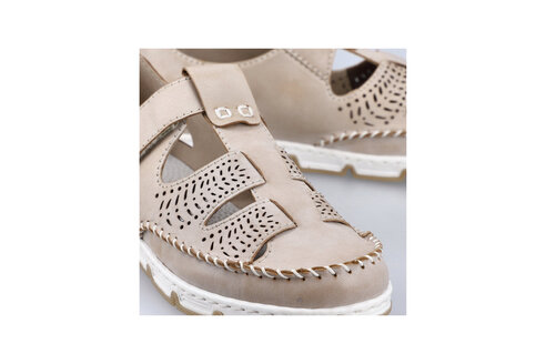 Dámske sandále Rieker 49958-61 béžová