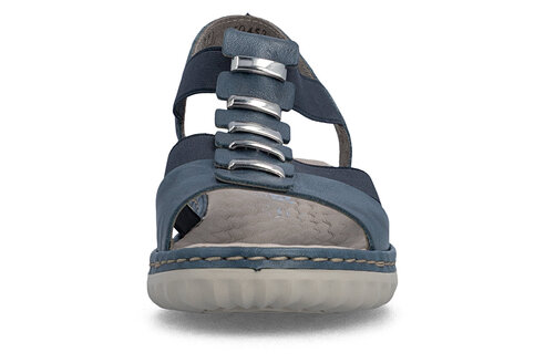 Dámske sandále Rieker 60452-12 modrá