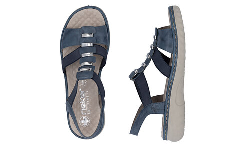 Dámske sandále Rieker 60452-12 modrá