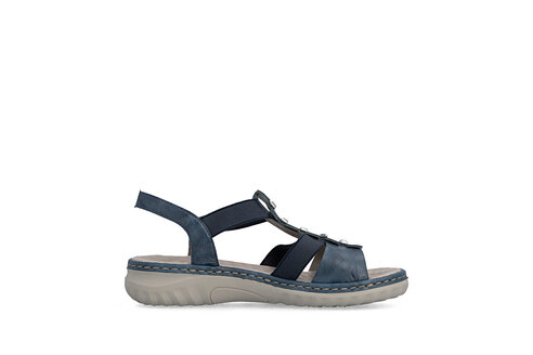 Dámske sandále Rieker 60452-12 modrá