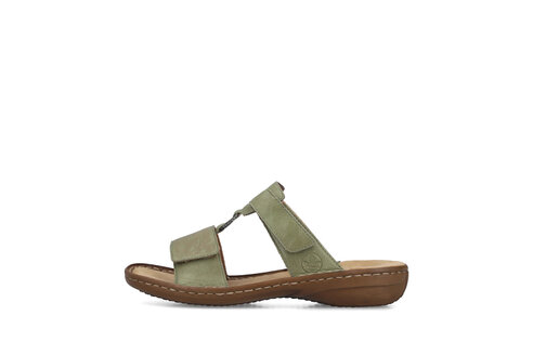 Dámske sandále Rieker 60885-54 zelená