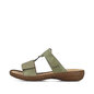 Dámske sandále Rieker 60885-54 zelená