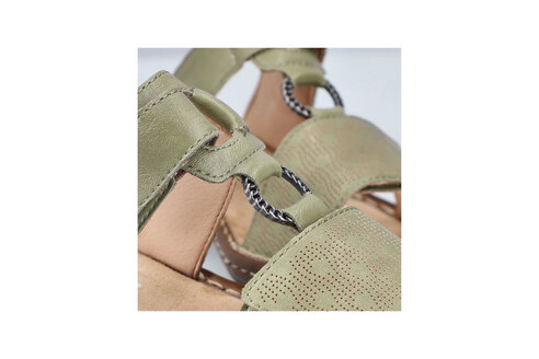 Dámske sandále Rieker 60885-54 zelená