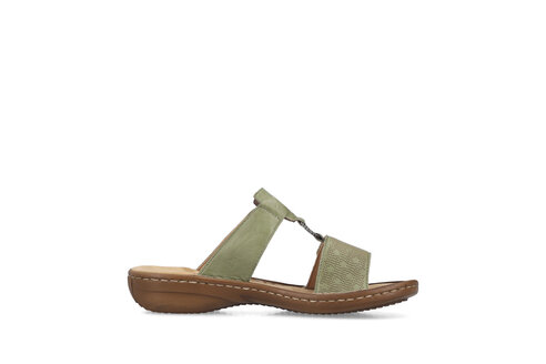 Dámske sandále Rieker 60885-54 zelená