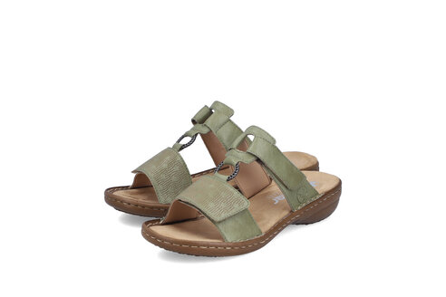 Dámske sandále Rieker 60885-54 zelená