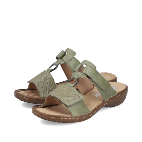 Dámske sandále Rieker 60885-54 zelená