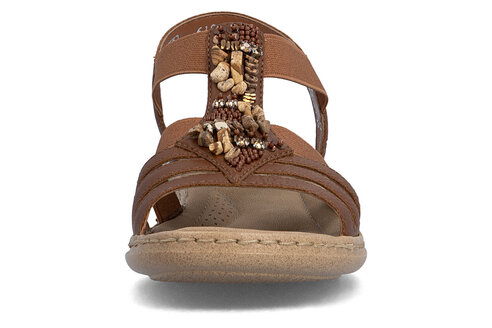 Dámske sandále Rieker 61850-24 hnedá