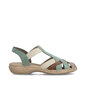 Dámske sandále Rieker 61852-52 zelená