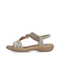 Dámske sandále Rieker 61855-62 béžová