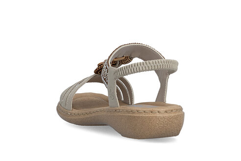 Dámske sandále Rieker 61855-62 béžová