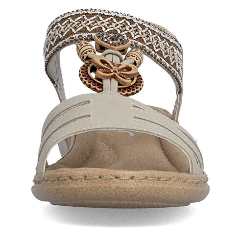 Dámske sandále Rieker 61855-62 béžová