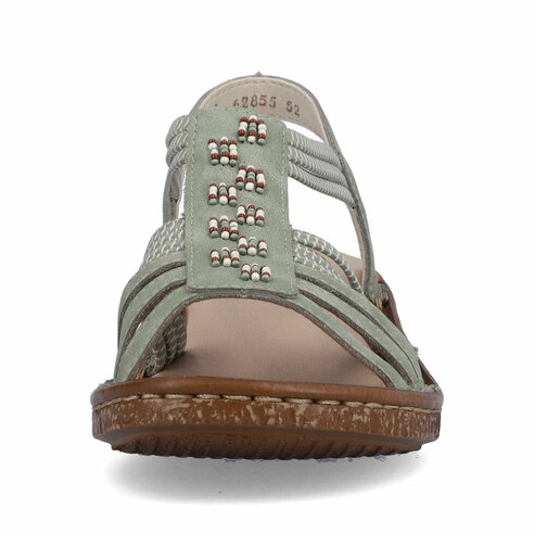 Dámske sandále Rieker 62855-52 zelené
