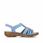 Dámske sandále Rieker 62858-12 modré