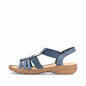 Dámske sandále Rieker 628G9-16 modré