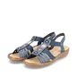 Dámske sandále Rieker 628G9-16 modré