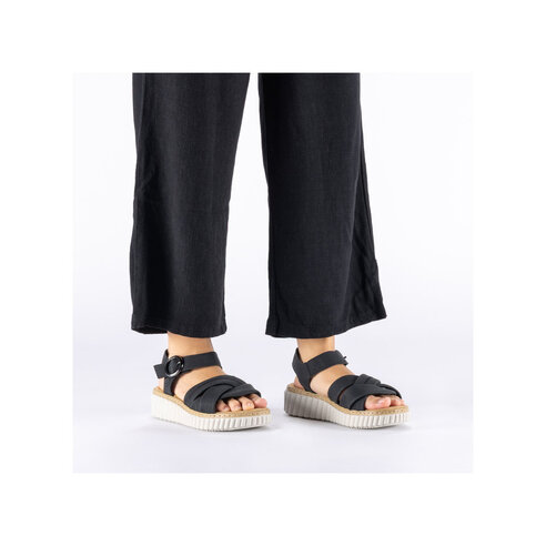 Dámske sandále Rieker 63781-00 čierna