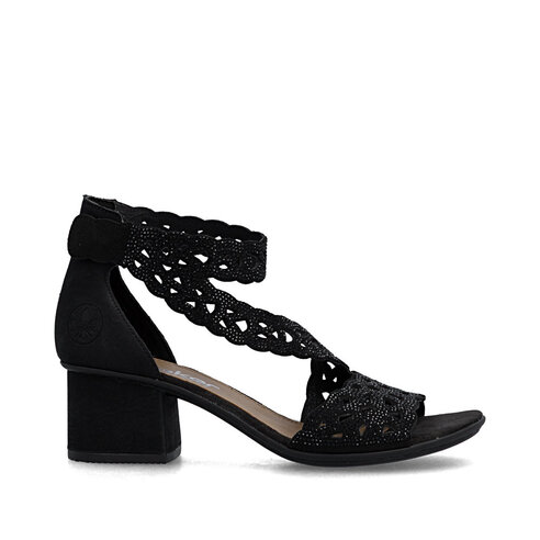 Dámske sandále Rieker 64657-00 čierna