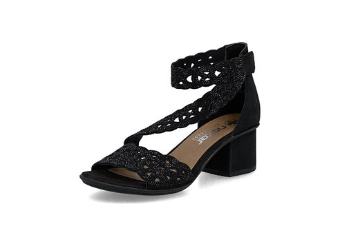 Dámske sandále Rieker 64657-00 čierna