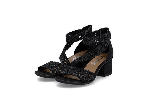 Dámske sandále Rieker 64657-00 čierna