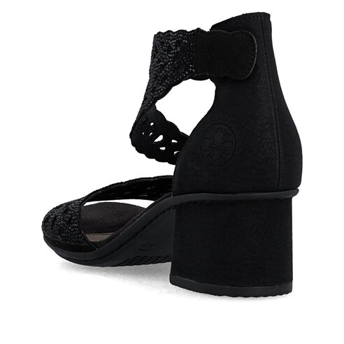 Dámske sandále Rieker 64657-00 čierna