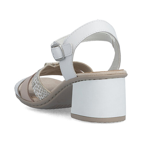 Dámske sandále Rieker 64663-90 biela